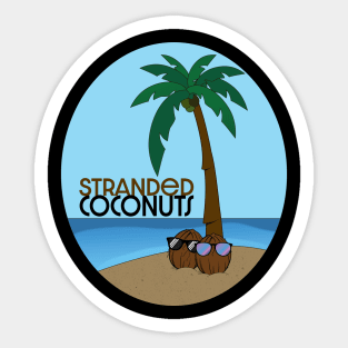 Stranded Coconuts Sticker